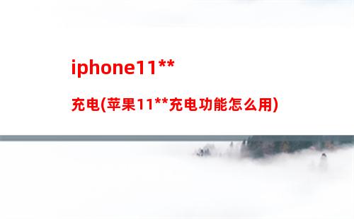 iphone11无线充电(苹果11无线充电功能怎么用)