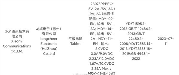 小米Redmi Pad 2确定下月发布 千元平板机皇