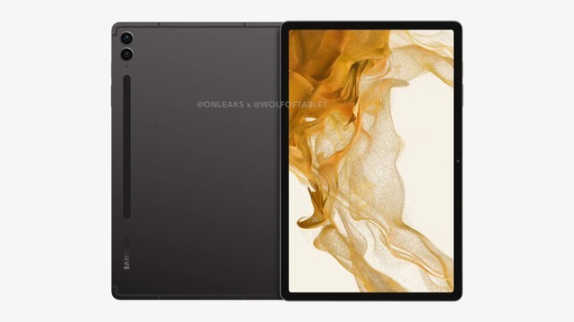 三星Galaxy Tab S9 FE+平板渲染图曝光