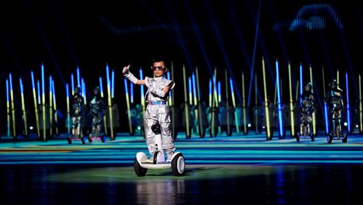 科技属性拉满，九号电动滑板车助力内蒙古十五运开幕式创意升级