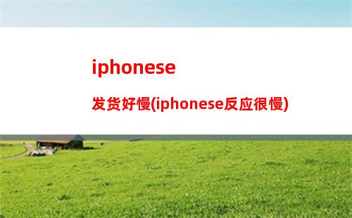 iphonese定位不了(iPhoneSe的定位是什么人群)