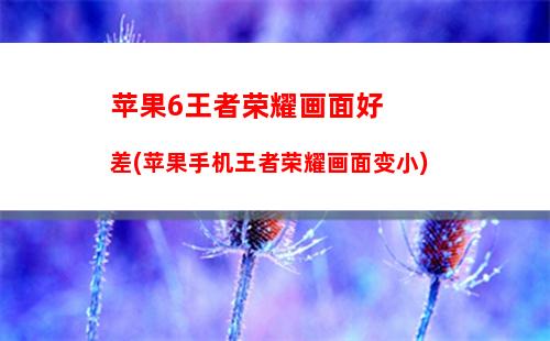 王者荣耀苹果兼容性(荣耀手环6和苹果手机兼容性)