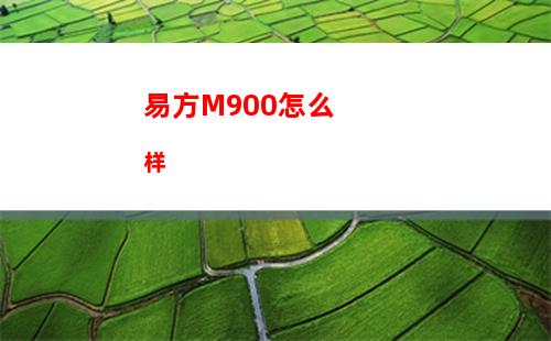 易方M900怎么样